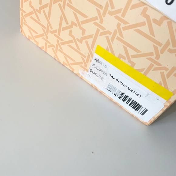 Jewel Badgley Mischka Juliana Lace Ballet Flat Black Evening Dress Shoes Pumps 7 - Picture 15 of 16